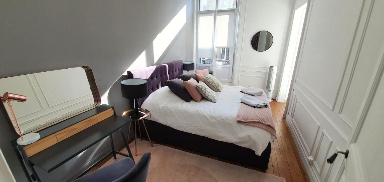 L'Ecu : Un Haussmannien Accueillant! Lägenhet Reims Exteriör bild