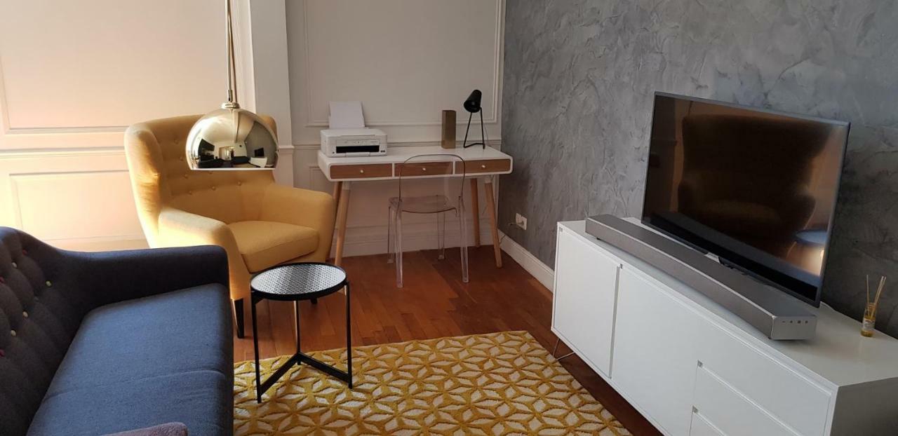 L'Ecu : Un Haussmannien Accueillant! Lägenhet Reims Exteriör bild